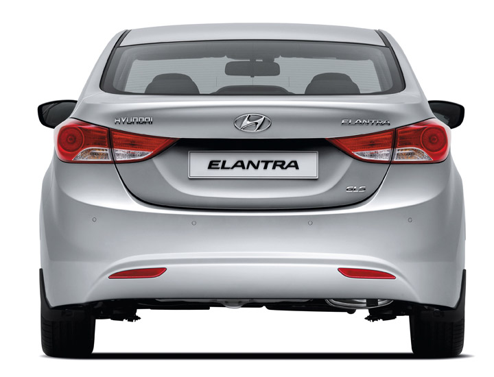 2012 Hyundai Elantra rear