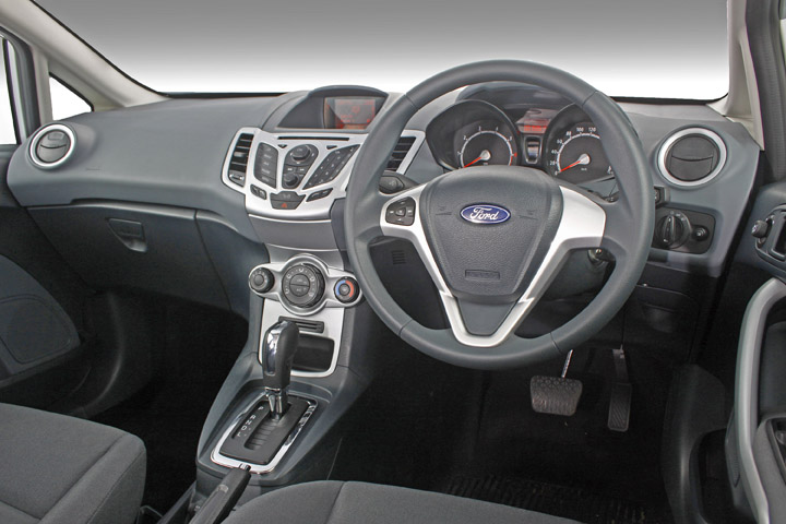 2011 Ford Fiesta interior view