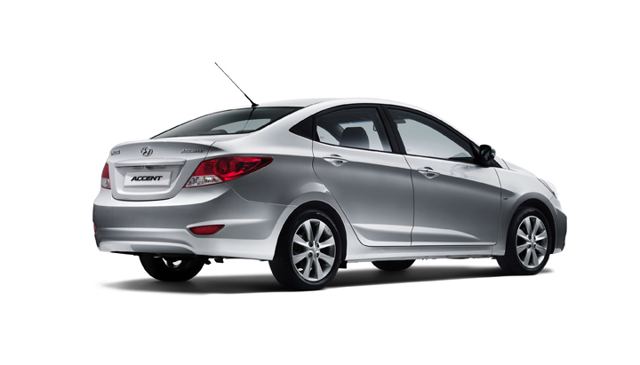 2012 Hyundai Accent rear
