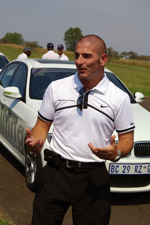 BMW driver trainer Christo Evangelo