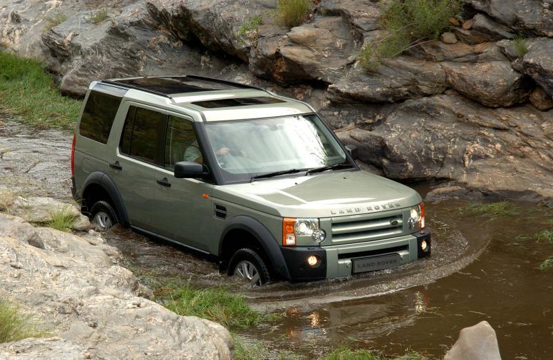 Land Rover Discovery3 wading