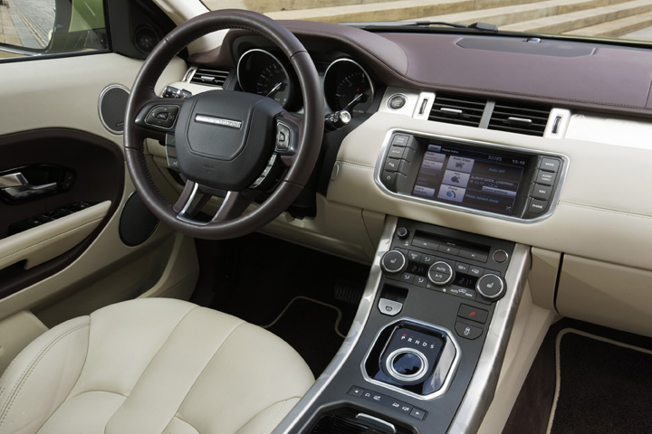 2012 Range Rover Evoque TD4 interior