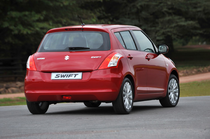 2011 Suzuki Swift 1.4 GLS rear view