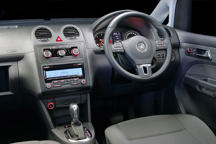 2011 Volkswagen Caddy Trendline interior view